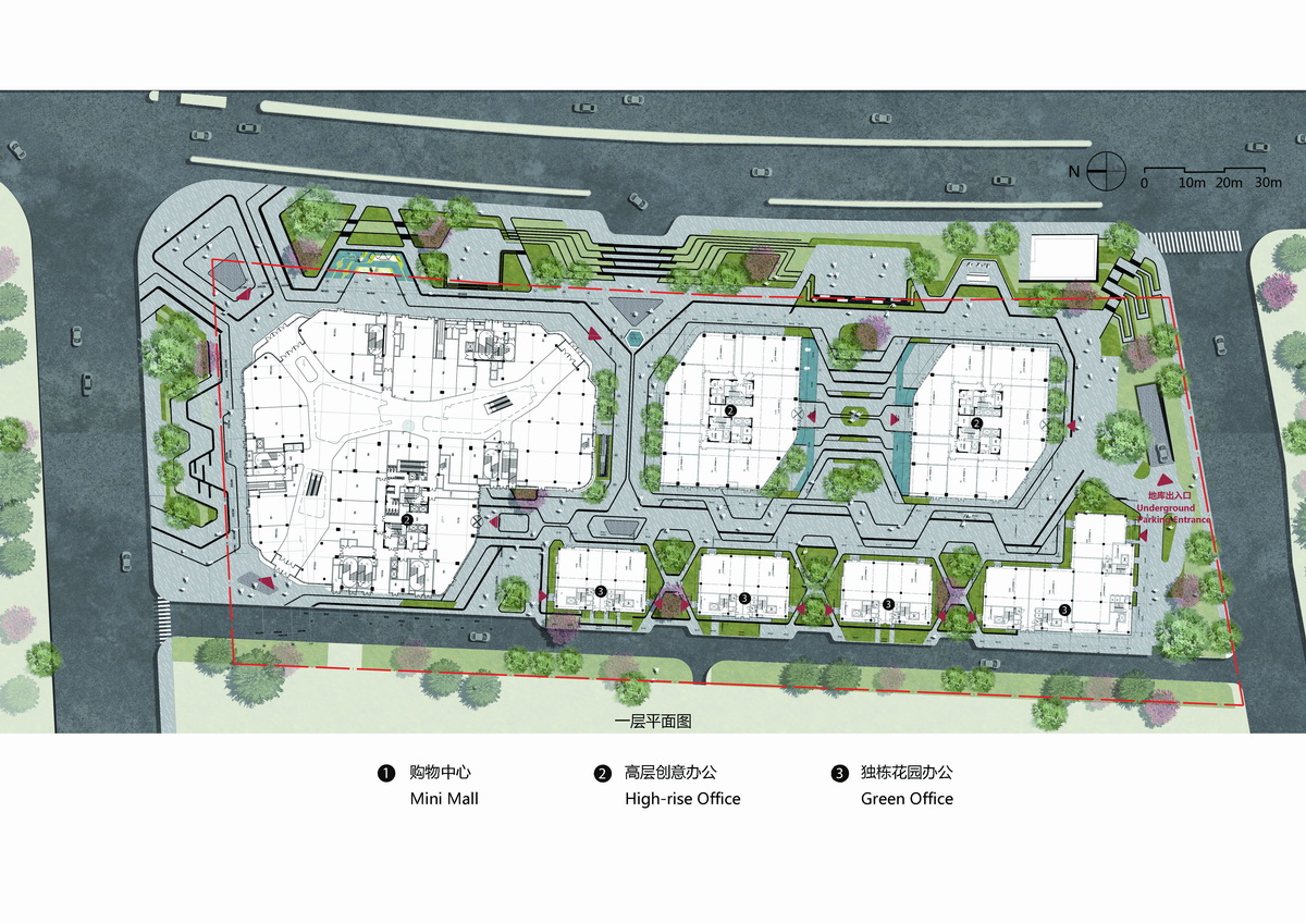 调整大小 一层平面图 1F Layout （Office & Mall).jpg