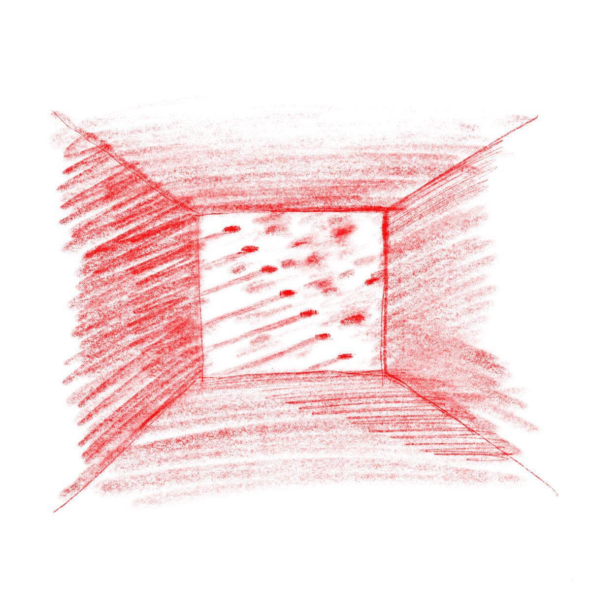 树影墙草图 .陈培新 Sketch for the wall catching the shadow of the jujube tree. .Peixin Chen.jpg