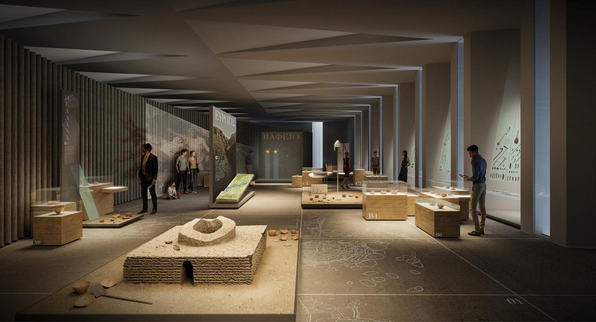 希腊斯巴达考古博物馆设计方案 / Petrās Architecture 