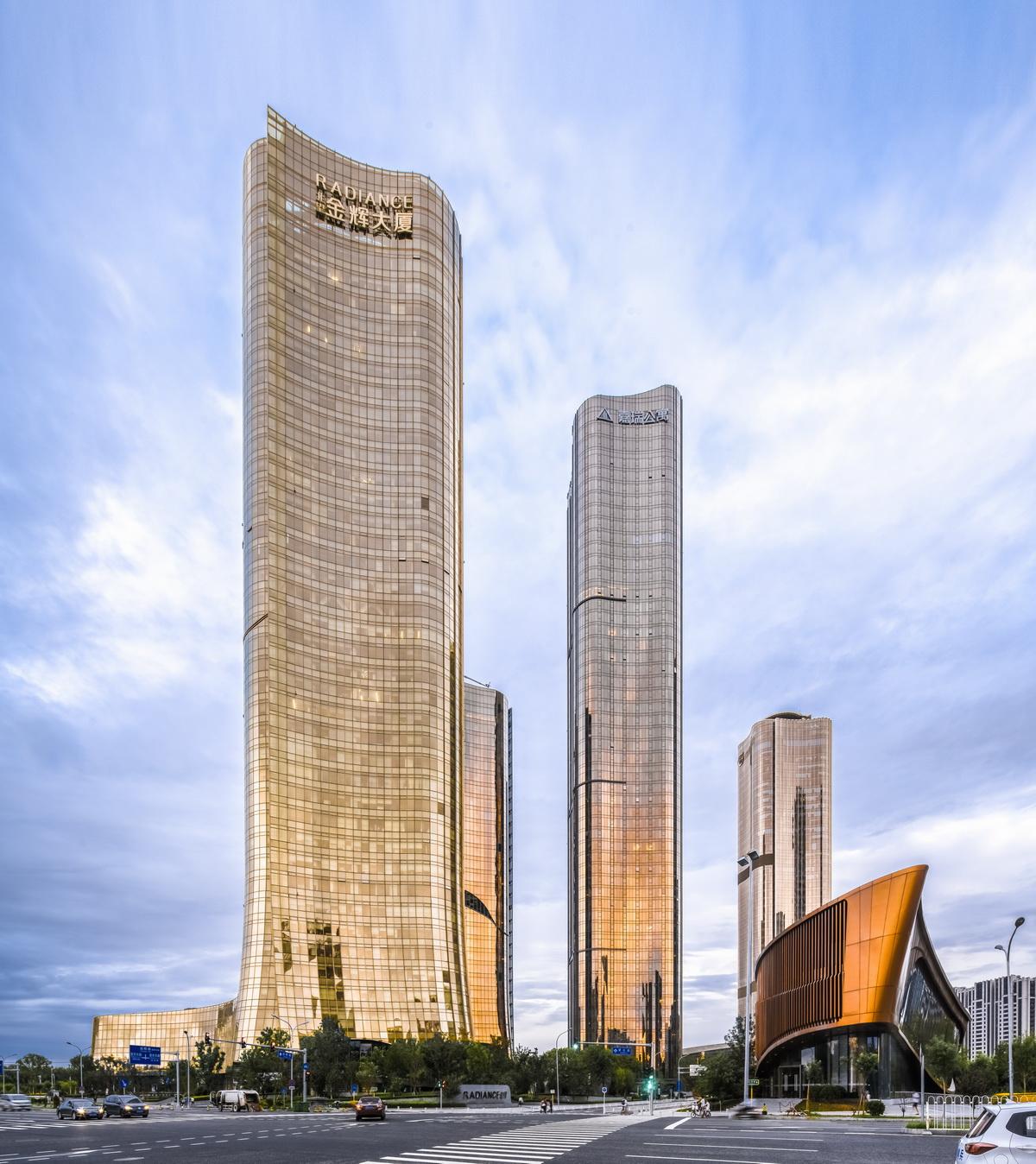 调整大小 大望京综合开发项目，中国北京, by Aedas_有机材质的茂林修竹.jpg