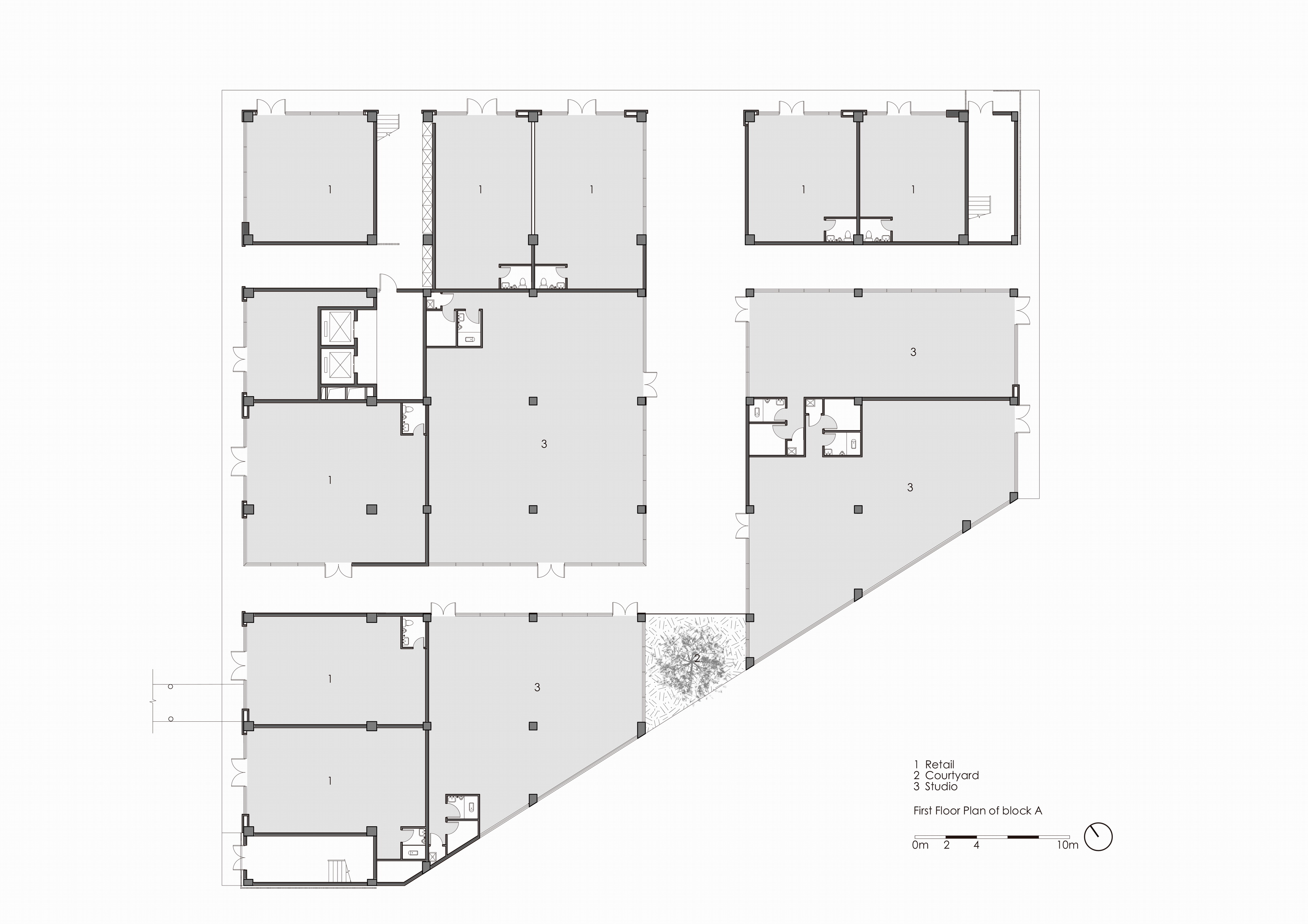 调整大小 A栋一层商业及工作坊平面丨The first floor plan of business and workshop of Block A.jpg