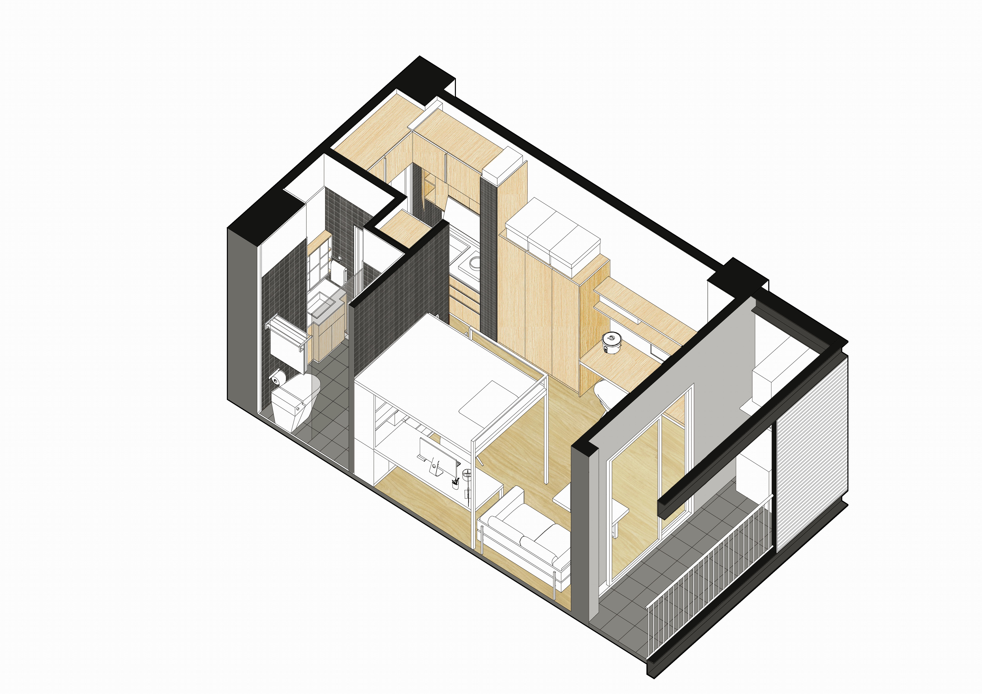 调整大小 B栋单间丨Single room unit in block B.jpg