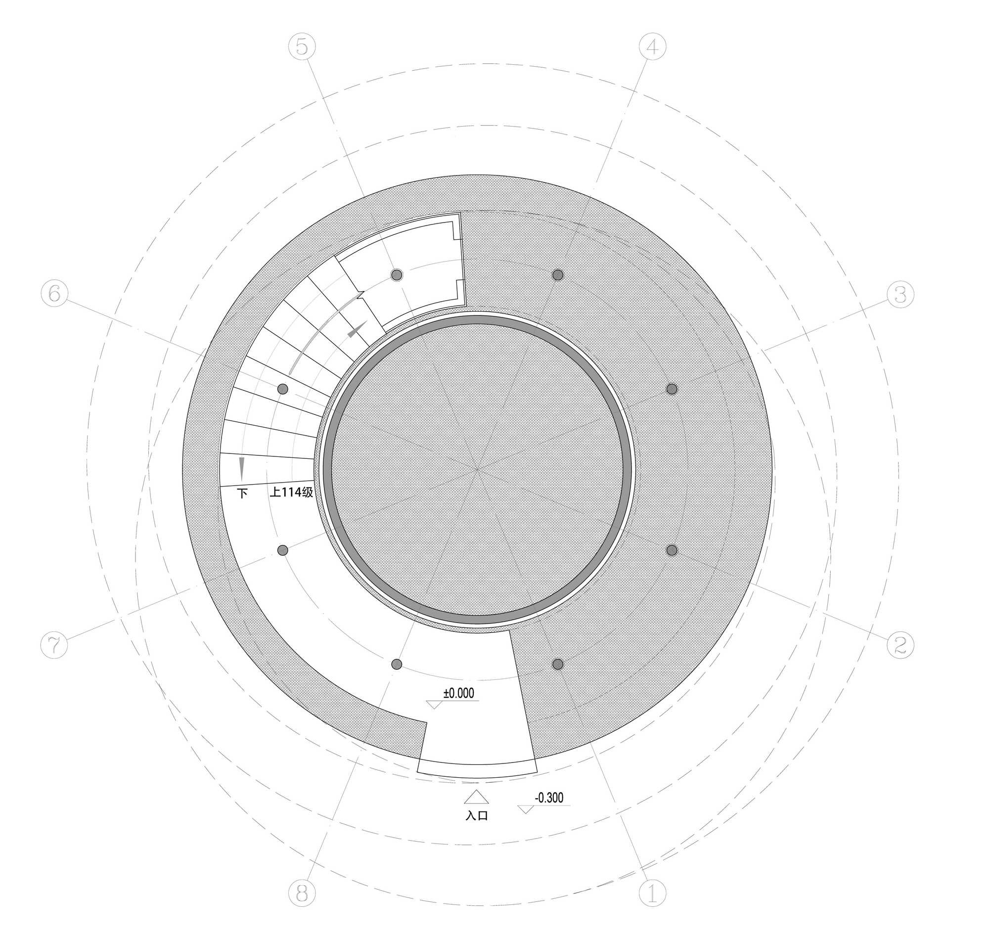 19_出品建筑-观光塔_(17)首层平面图.jpg