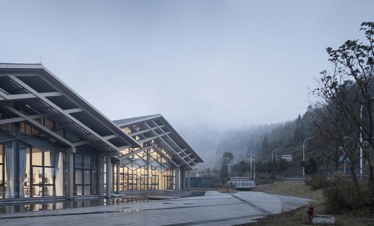 传统民居，当代重构：文成森林氧吧小镇客厅 / GLA建筑设计