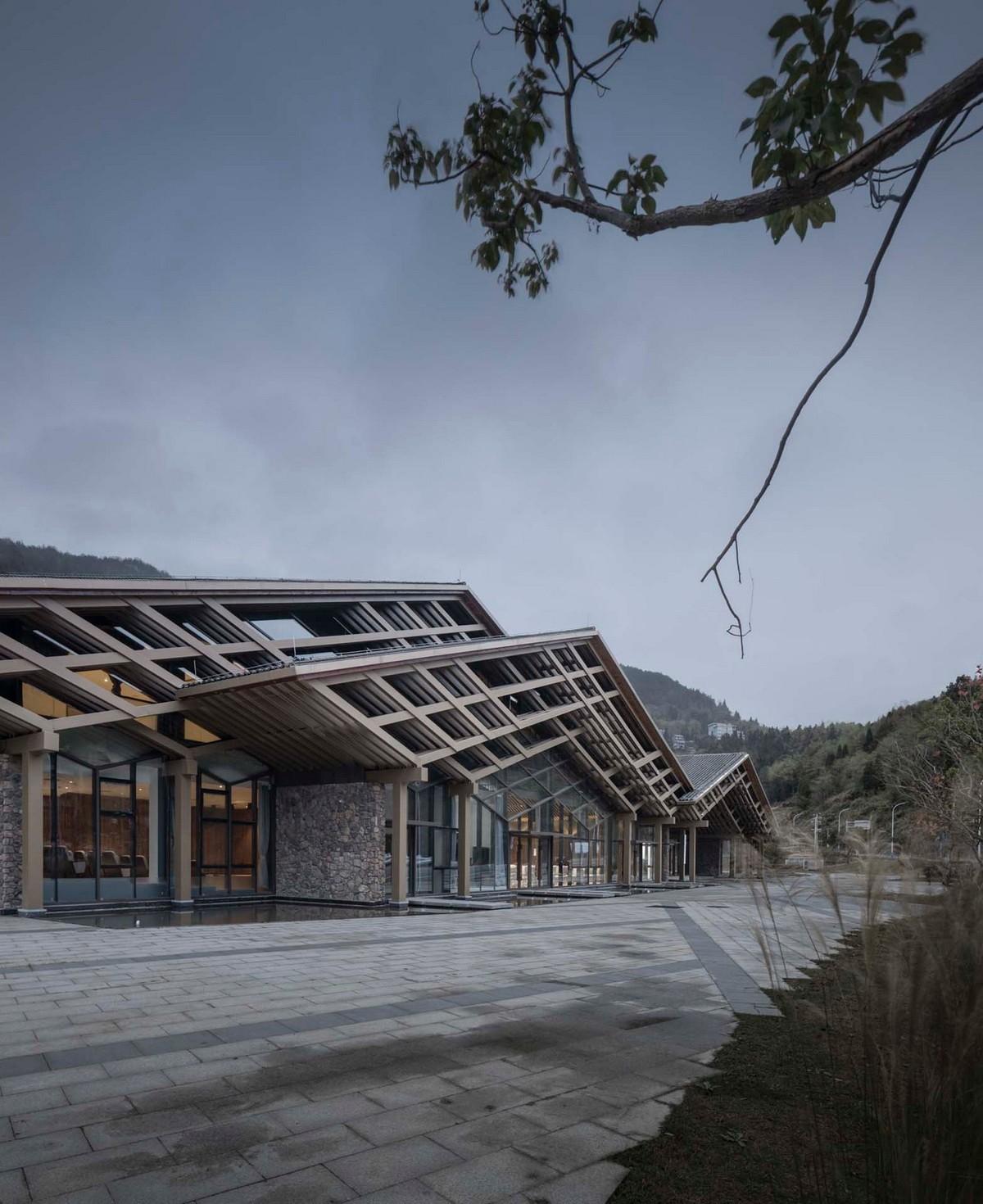 传统民居，当代重构：文成森林氧吧小镇客厅 / GLA建筑设计