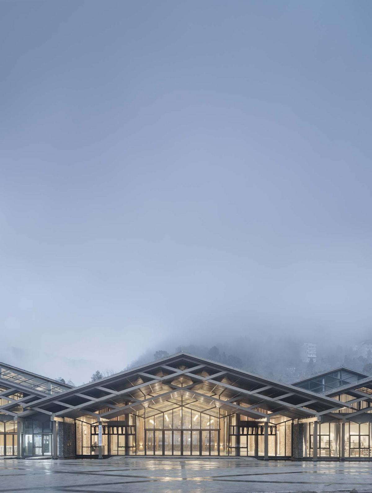 传统民居，当代重构：文成森林氧吧小镇客厅 / GLA建筑设计