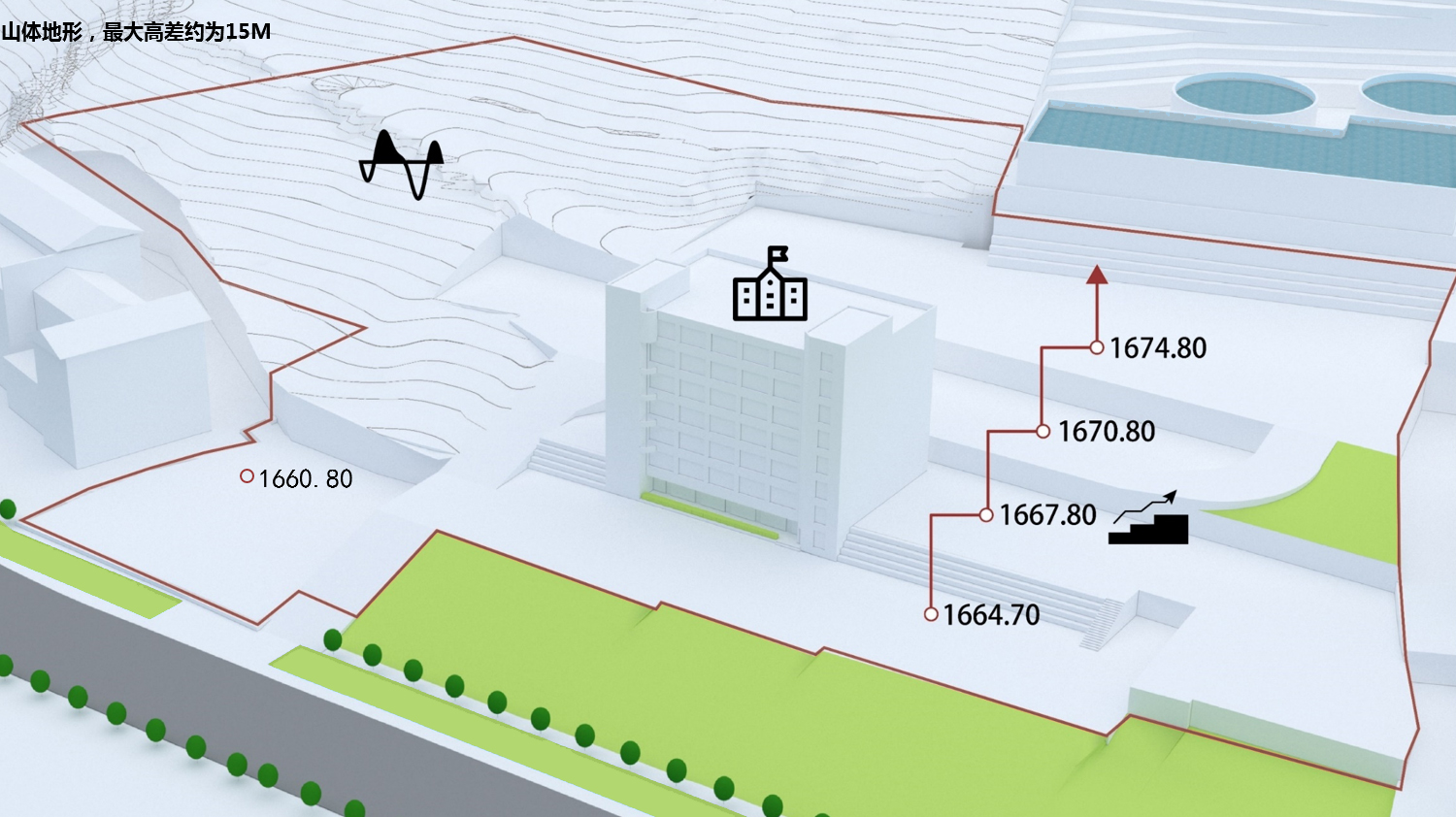 00-地块高差与保留建筑示意图.jpg