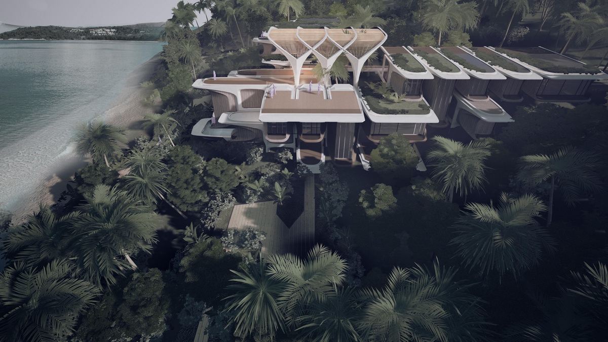 c1 _Roatán_Próspera_Residences_Exterior_MidSideLongElev_Waterfront_调整大小.jpg