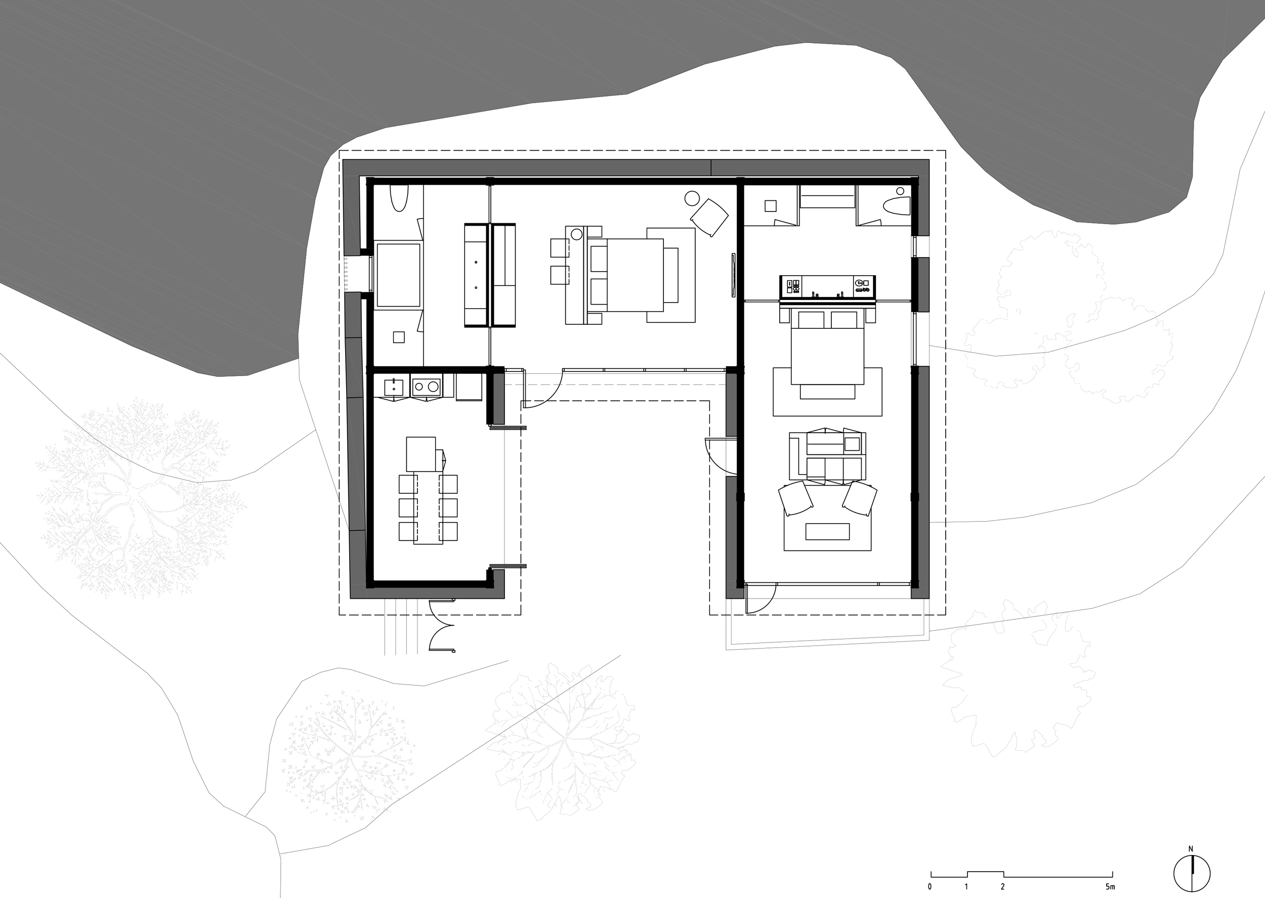 92 七号院子平面图 ©gad · line+ studio.gif
