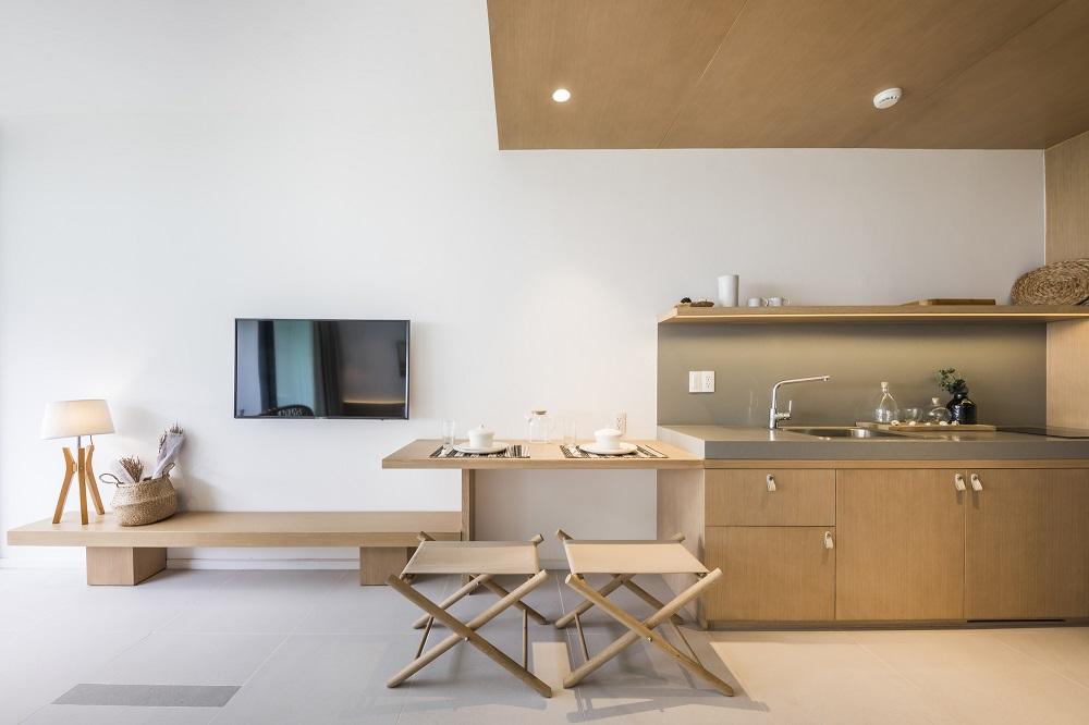 Thanh长湾画廊，绿色极简空间 / MIA Design Studio