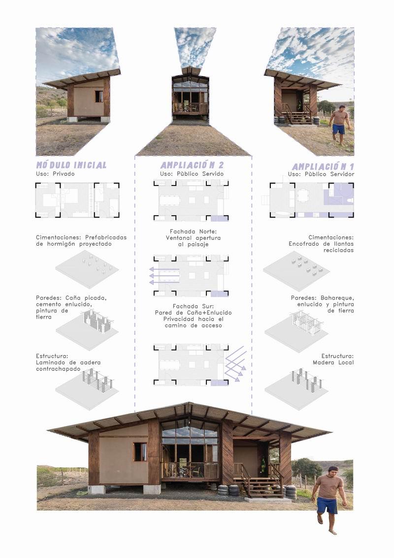 震后重建_模块化农村住宅 | AL BORDE + El Sindicato Arquitectura
