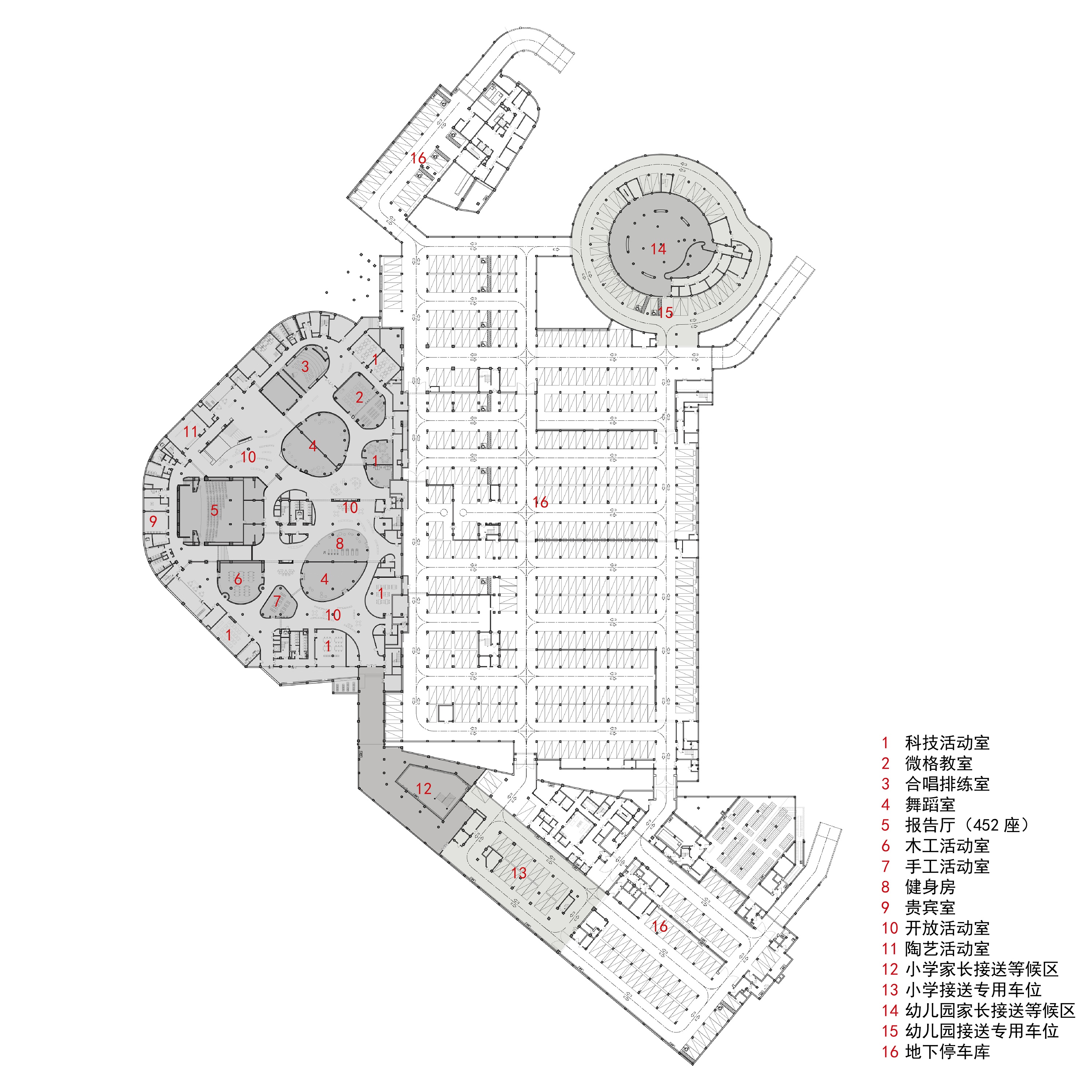 m2 地下一层平面图 ©浙江大学建筑设计研究院.jpg