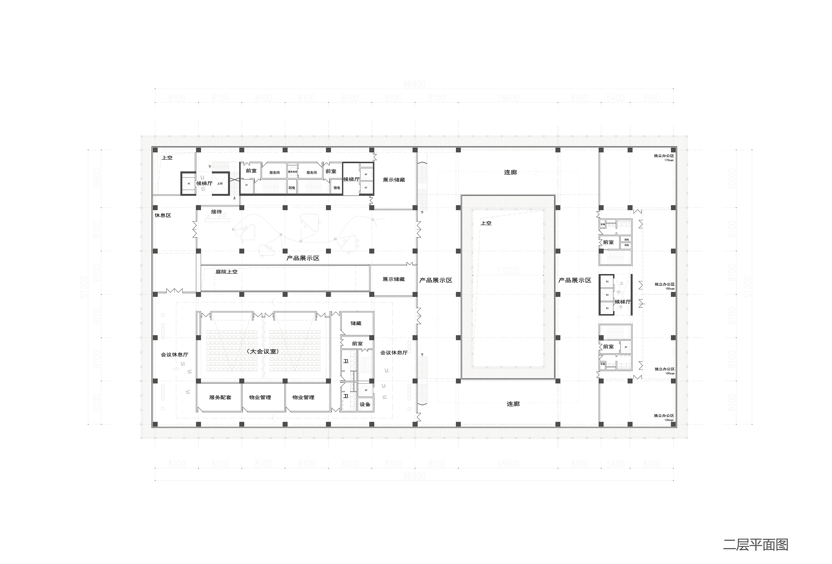 2-二层平面图  Second floor plane.jpg