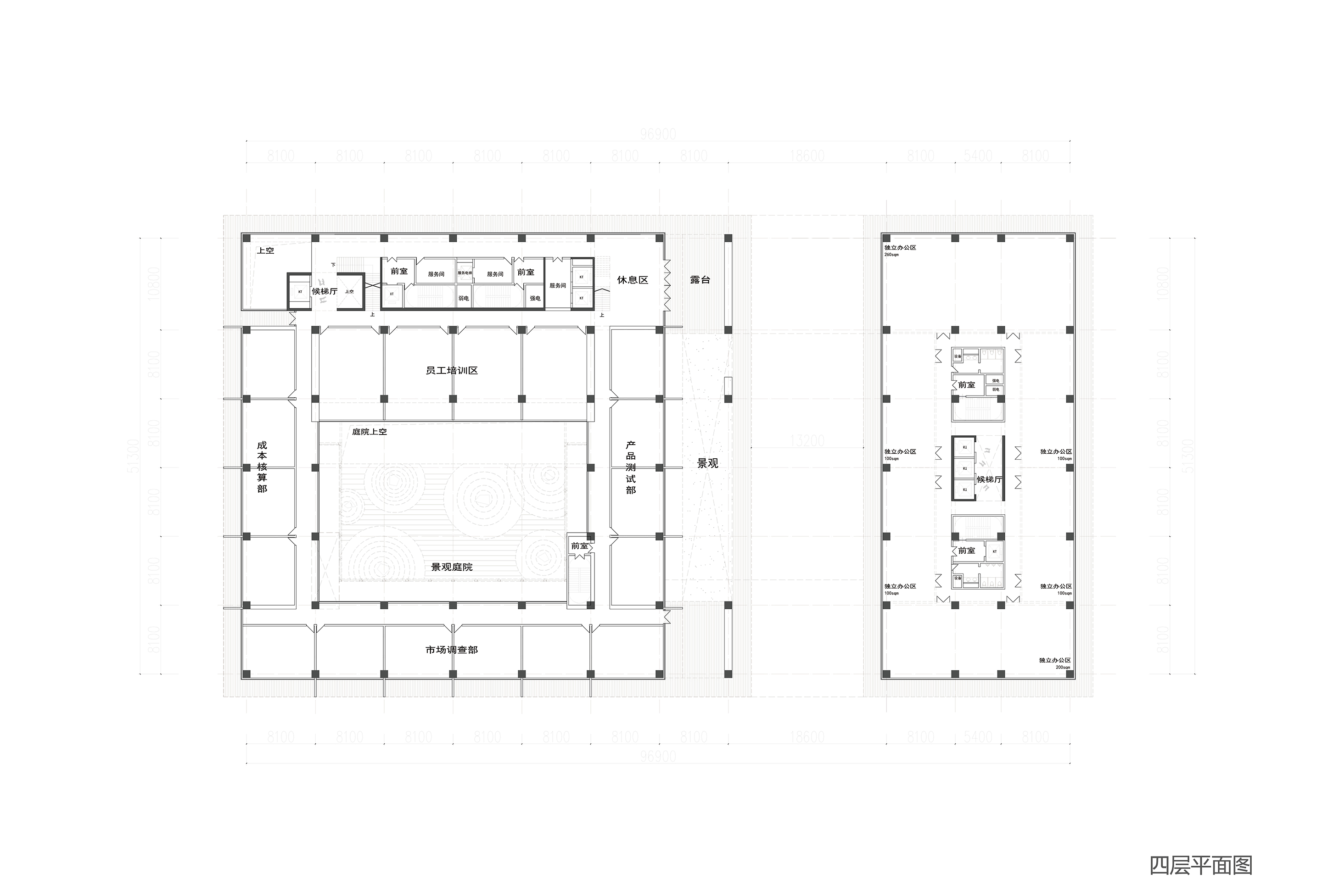 4-四层平面图  fourth floor plane.jpg