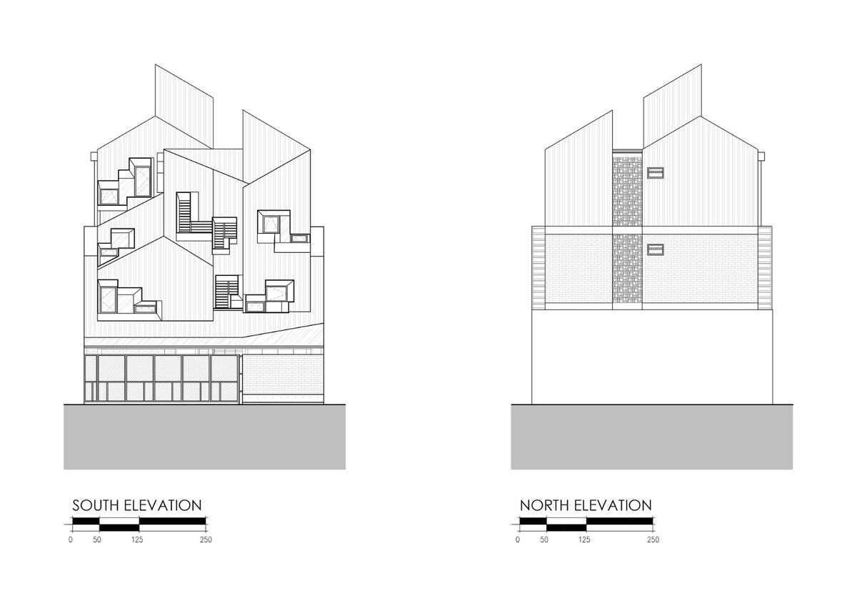 '逐步堆叠‘ 红区寄宿公寓 / Ismail Solehudin Architecture