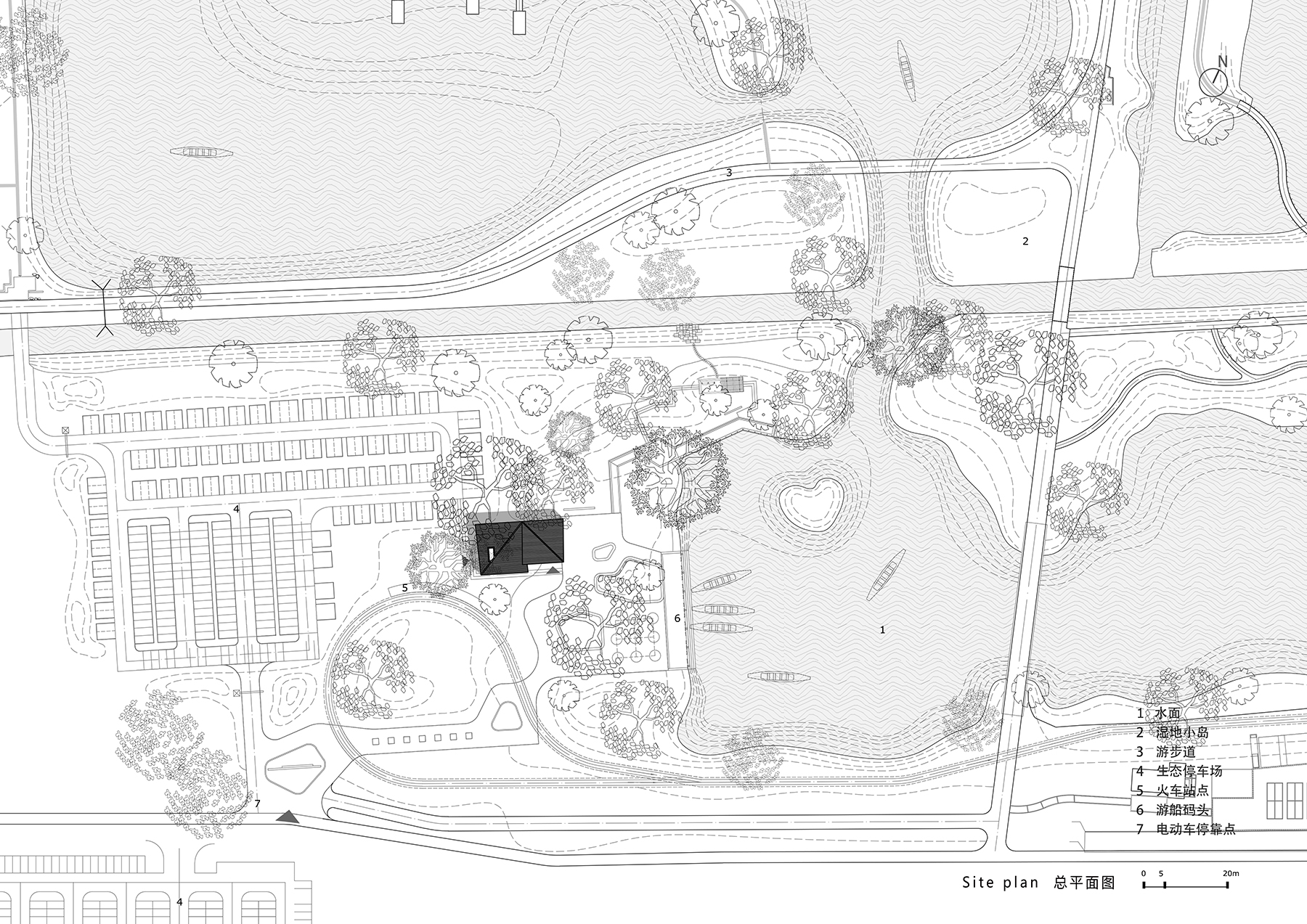 04.总平面图Site plan©尌林建筑.jpg