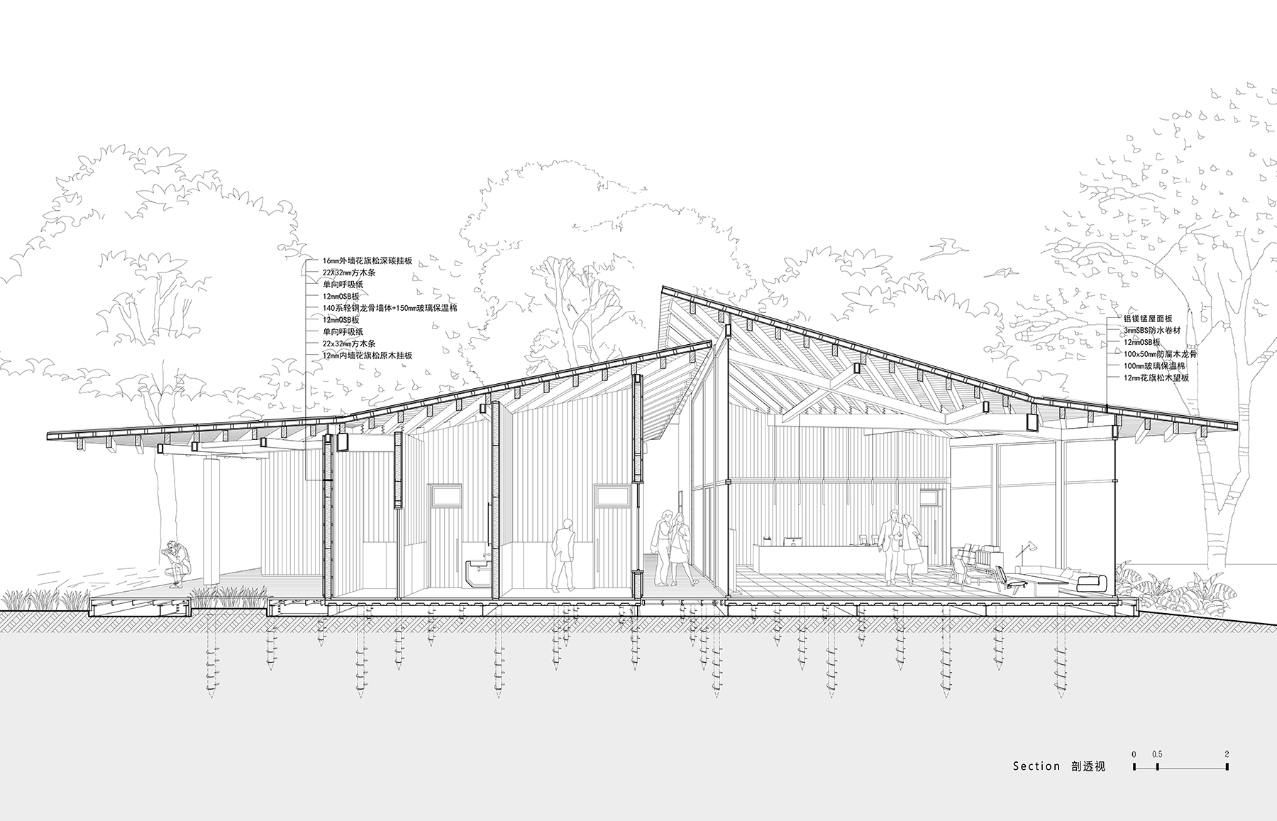 13.剖透视图Sectional perspective©尌林建筑.jpg