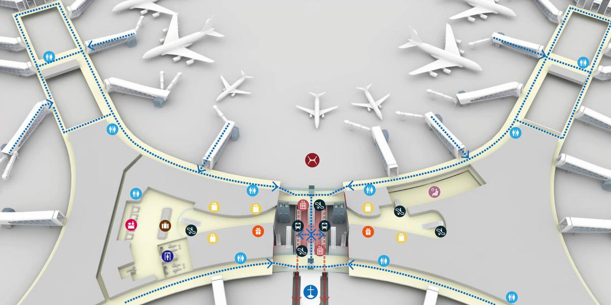 航空建筑新标杆：深圳宝安国际机场卫星厅 / GDAD、Aedas、兰德隆与布朗