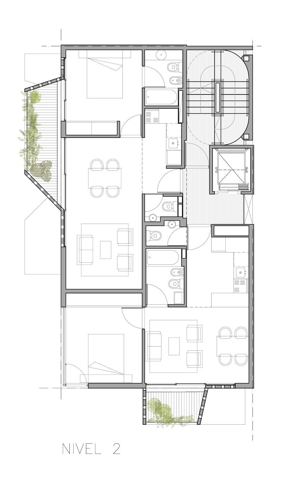 M 5605 住宅 / Arqtipo
