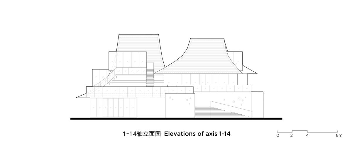 光的中庭：泊心域社区邻里中心 / 孟凡浩-line+建筑事务所