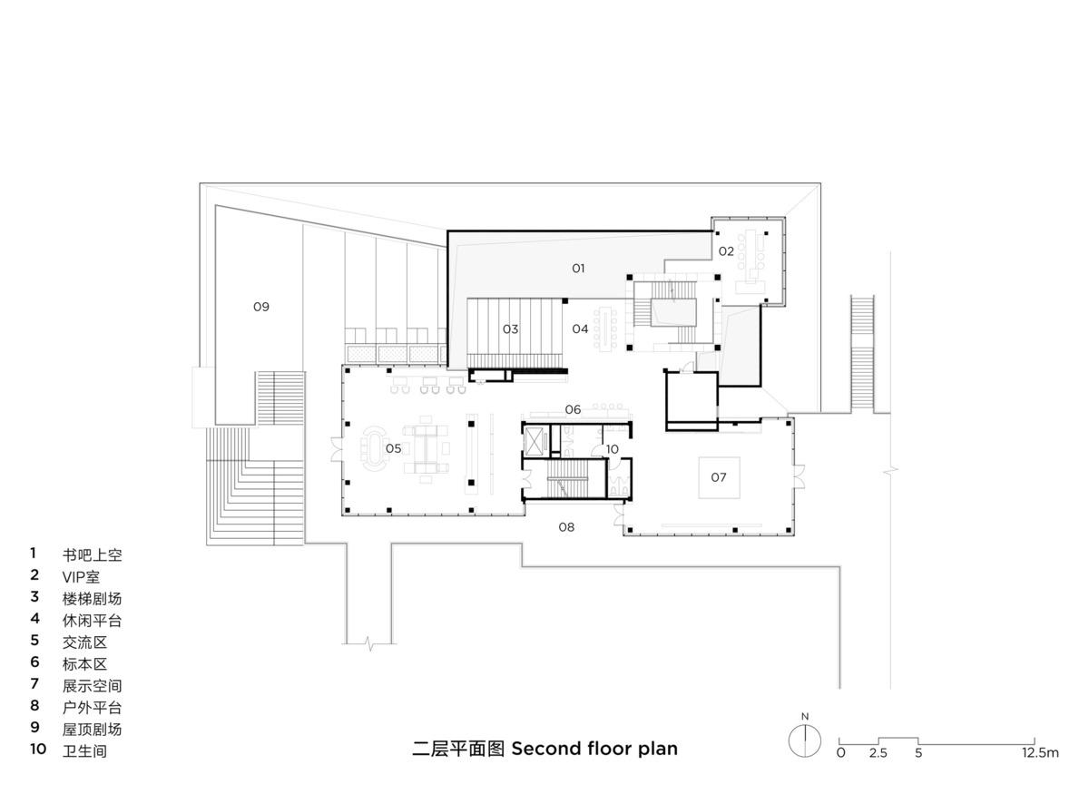 光的中庭：泊心域社区邻里中心 / 孟凡浩-line+建筑事务所