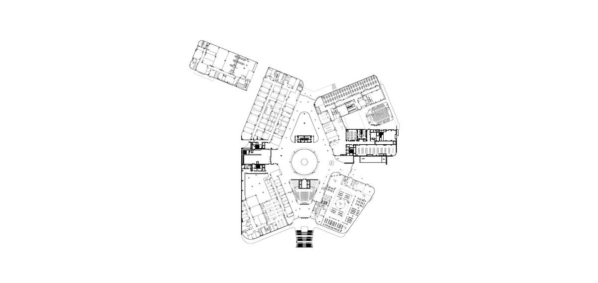 以山水动脉形塑医校综合体：南方科技大学医学院及 南方科技大学附属医院 / 盖博建筑设计事务所