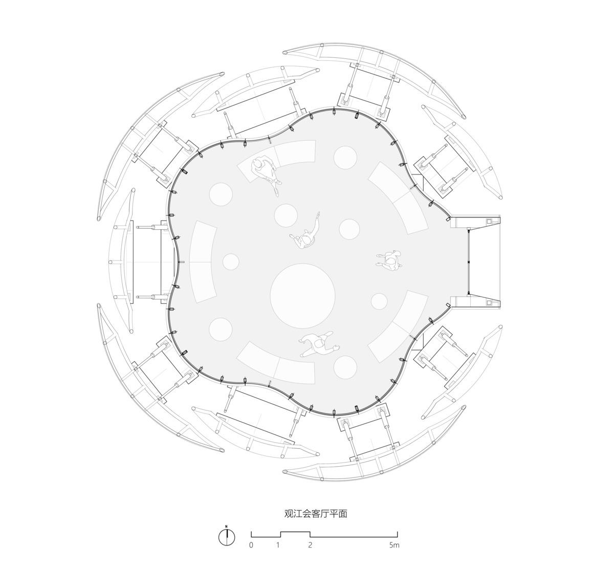 整体可动的动态建筑：长沙“湘江之眼” / 朱培栋-line+建筑事务所