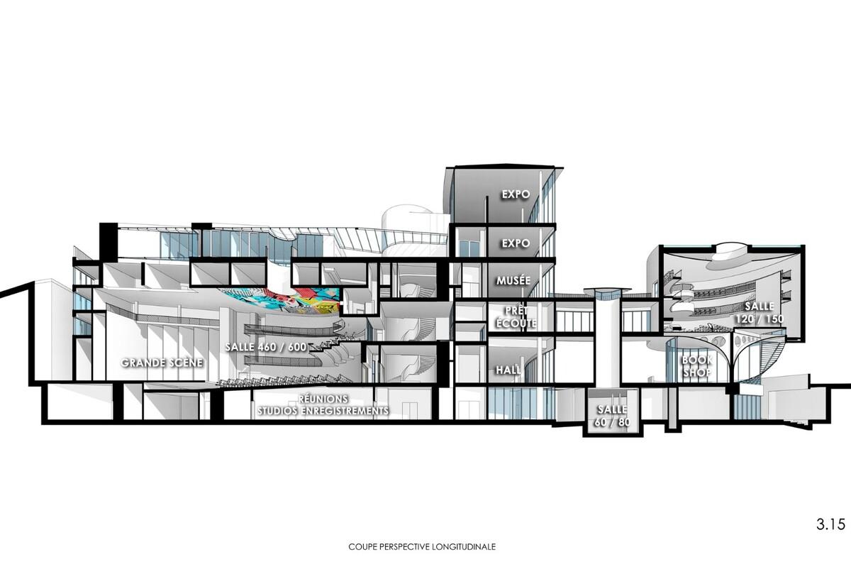 那慕尔省文化之家 / Philippe Samyn and Partners