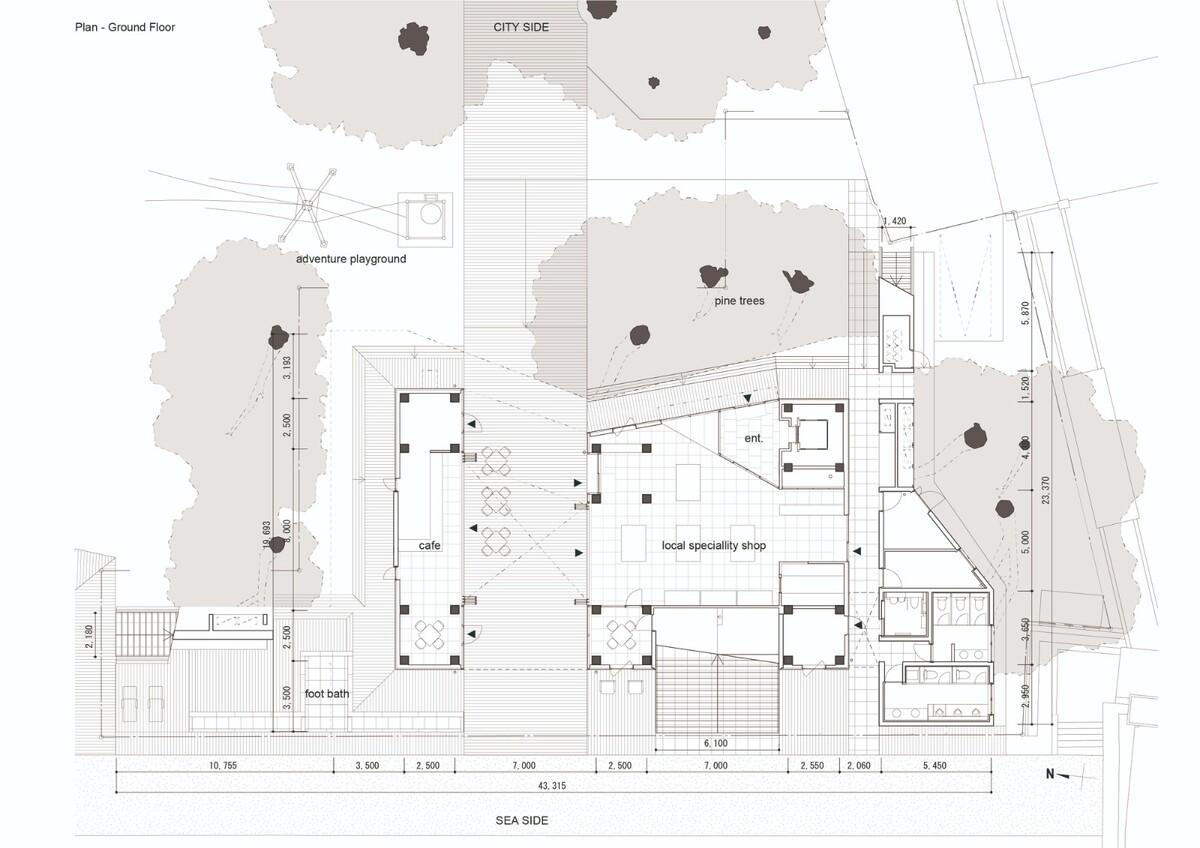 海啸疏散综合体：Toi 橙色露台/ 今井实验室，东京大学IIS + 日本工营都市空间株式会社