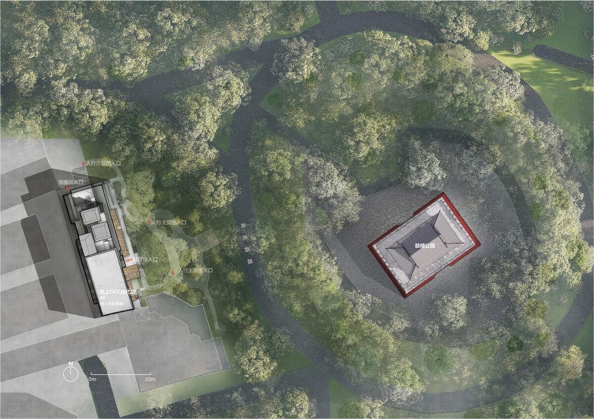 南京鼓楼锦上 OCC 餐厅 / BUZZ 建筑事务所