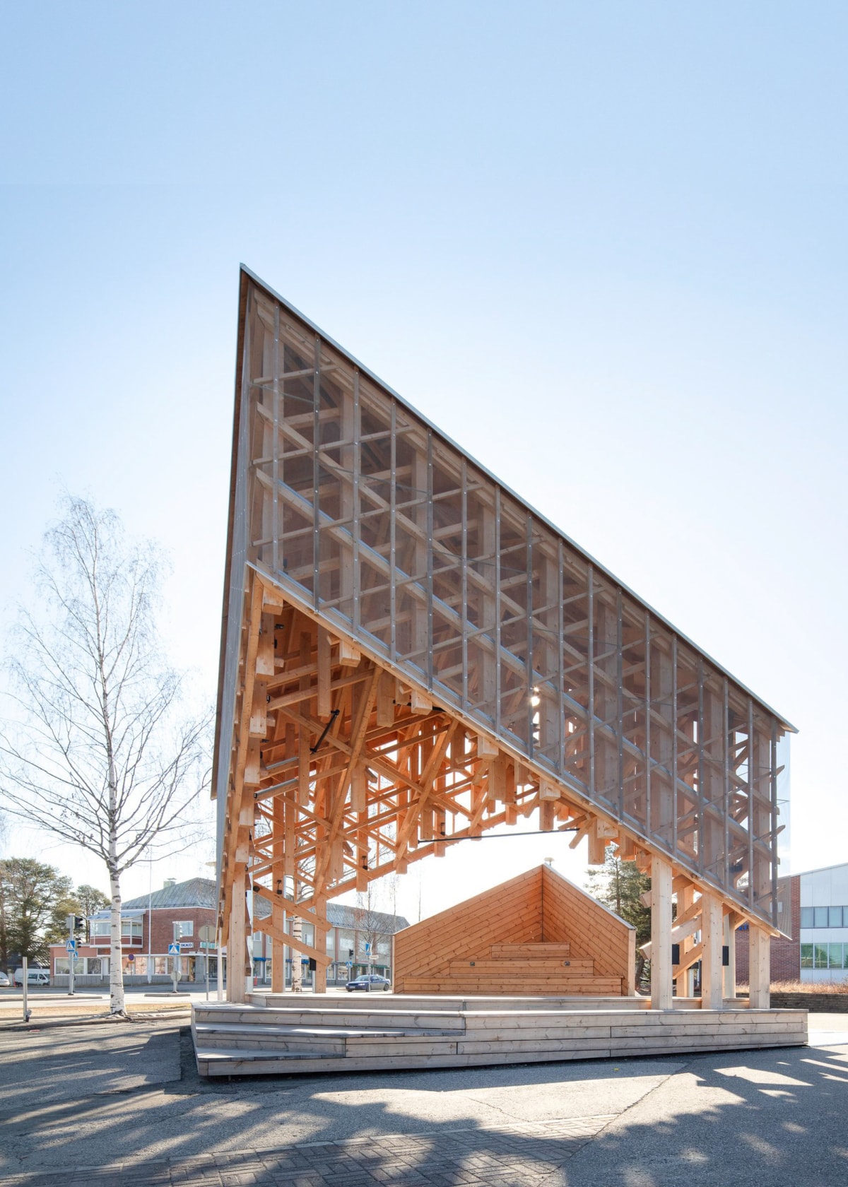 KIDE户外舞台 / Aalto University Wood Program