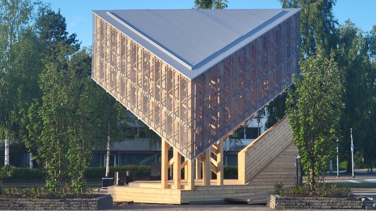 KIDE户外舞台 / Aalto University Wood Program