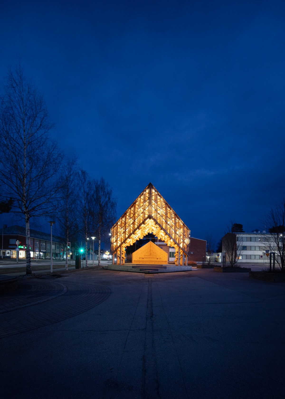 KIDE户外舞台 / Aalto University Wood Program
