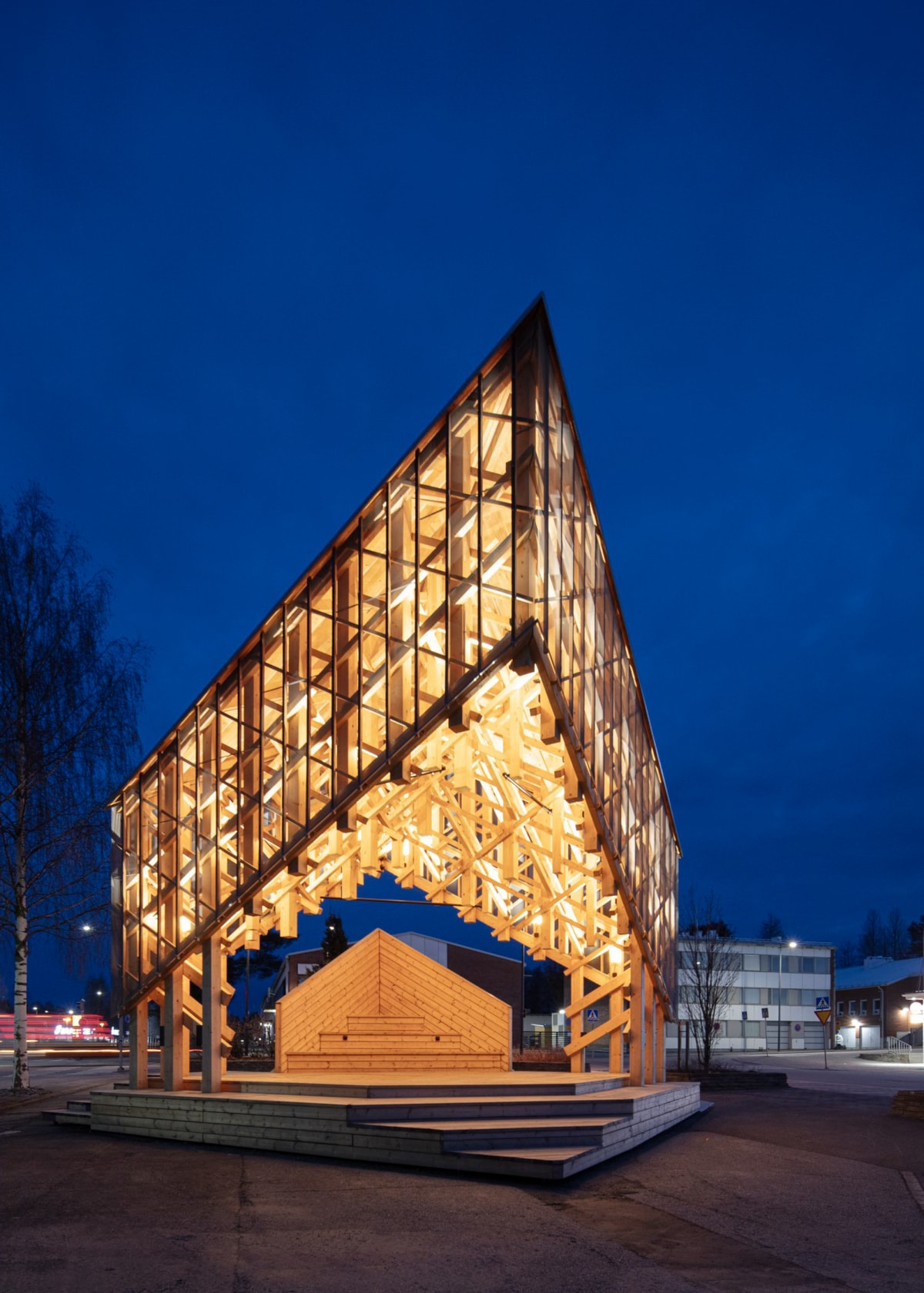 KIDE户外舞台 / Aalto University Wood Program
