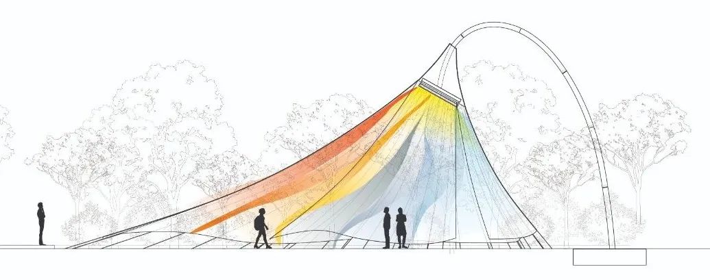 马岩松MAD第19届威双中国馆室外装置  | 建筑快讯