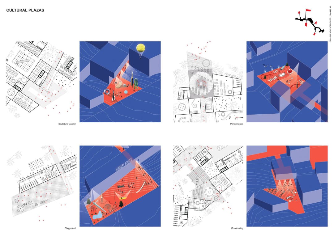 Mangalem 21 住宅区 / OMA + Kontakt.Ltd