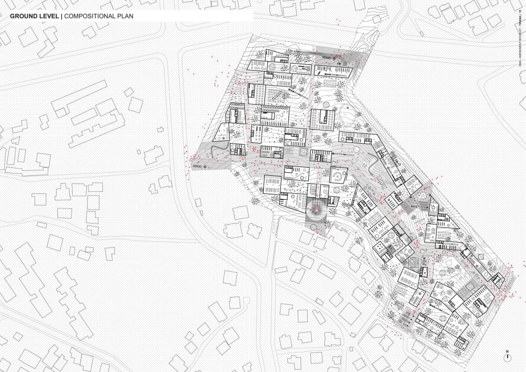 Mangalem 21 住宅区 / OMA + Kontakt.Ltd